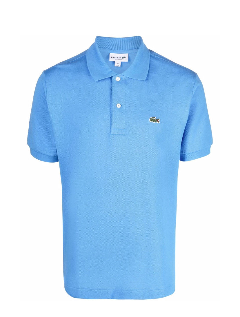 LACOSTE SKY BLUE SHORT SLEEVE POLO SHIRT