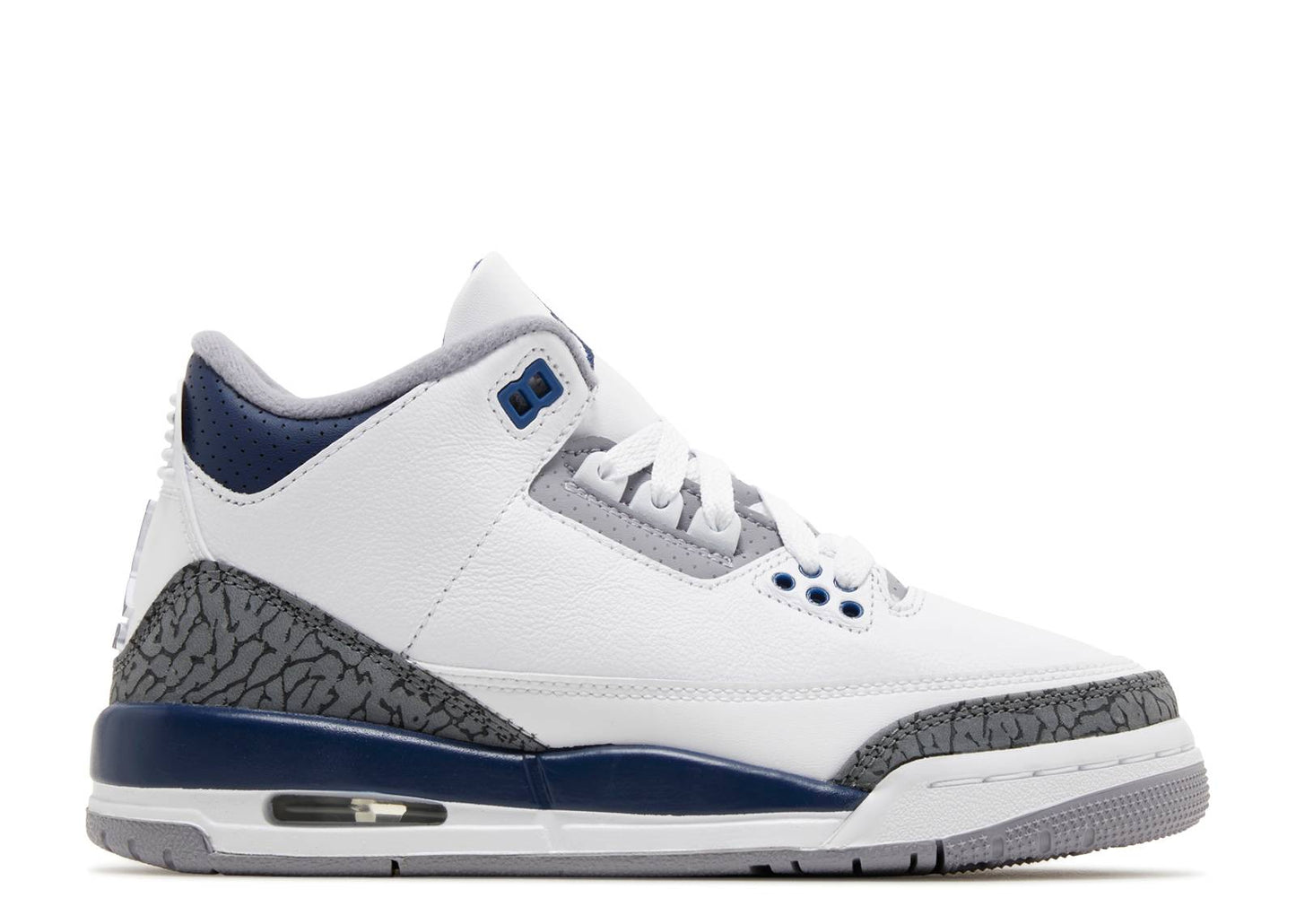 AIR JORDAN 3 RETRO 'MIDNIGHT NAVY' GS