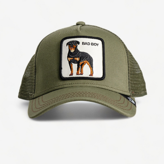 GOORIN THE BADDEST BOY TRUCKER - OLIVE