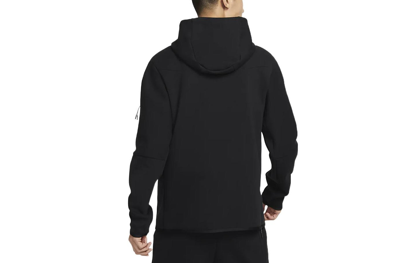 Nike Tech Fleece Pullover Graphic Hoodie 'Black' DX0578-010