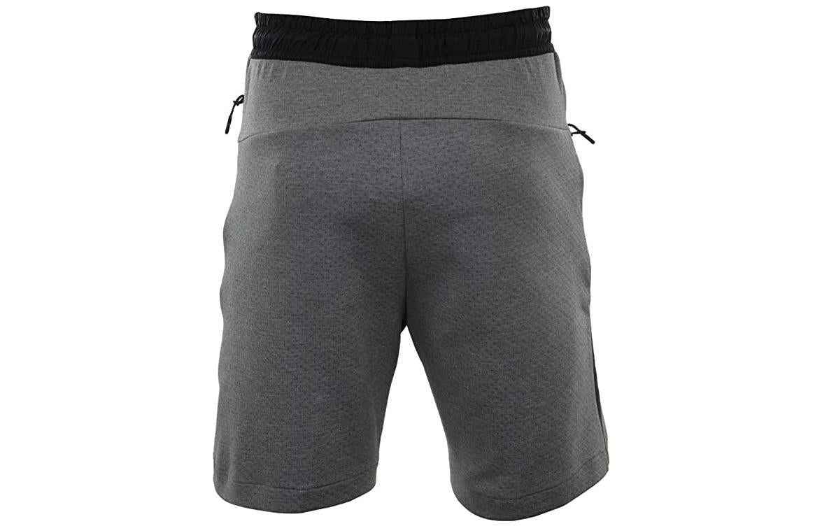 Nike Tech Fleece Zip Short 'Carbon Heather Black' 833935-091