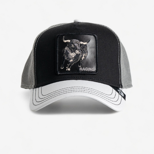 THE BULL TRUCKER - BLACK / WHITE