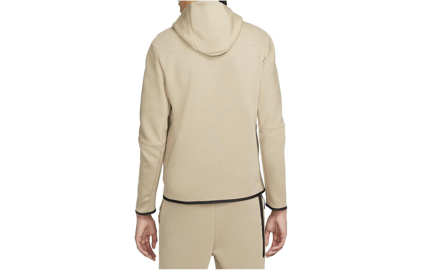 Nike Sportswear Tech Fleece Full-Zip Hoodie 'Khaki Black' CU4489-247