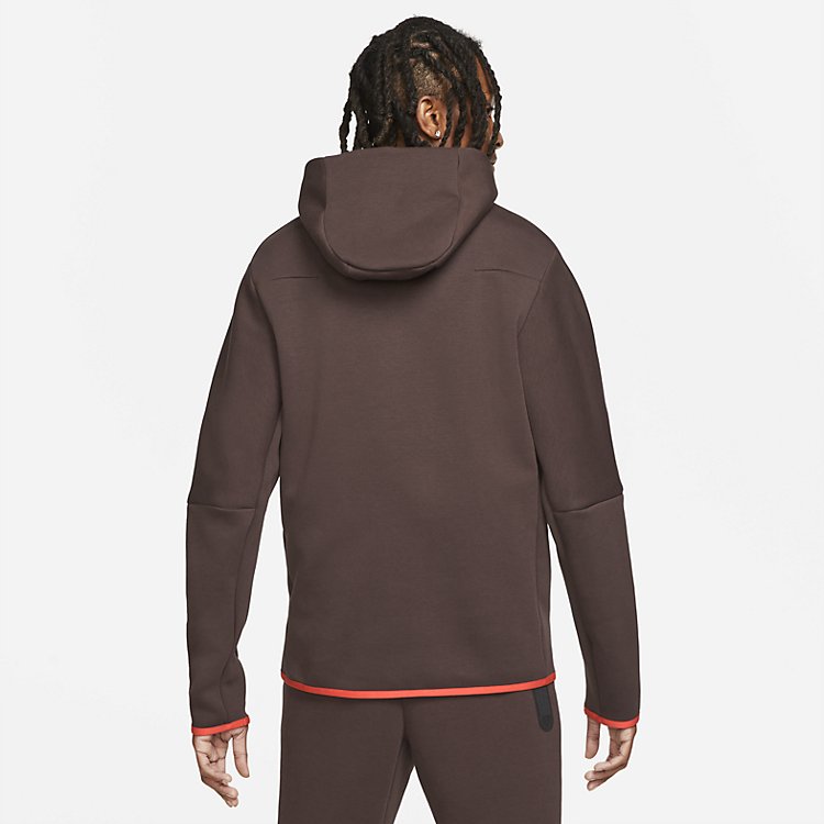 Nike Sportswear Tech Fleece Full-Zip Hoodie 'Brown Basalt' CU4489-203