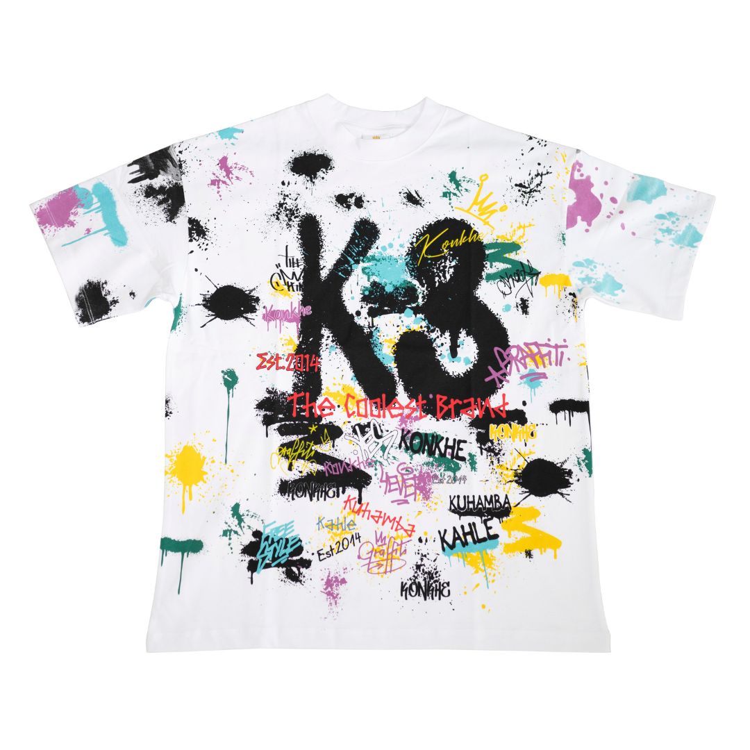 K3 Splattered oversized Unisex T-shirts