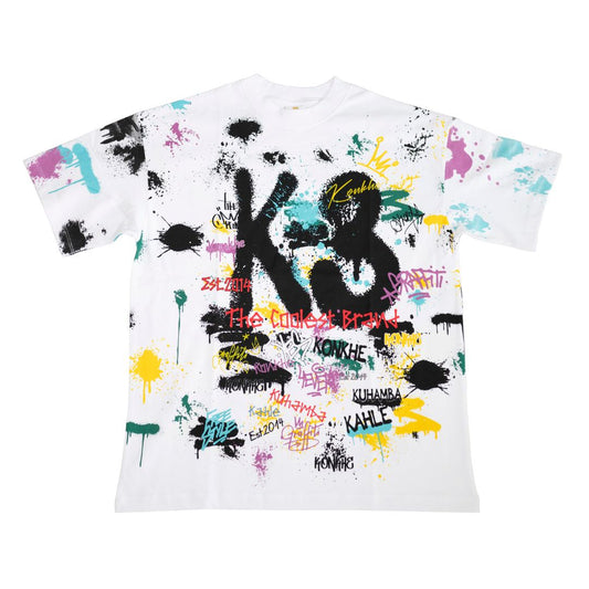 K3 Splattered oversized Unisex T-shirts
