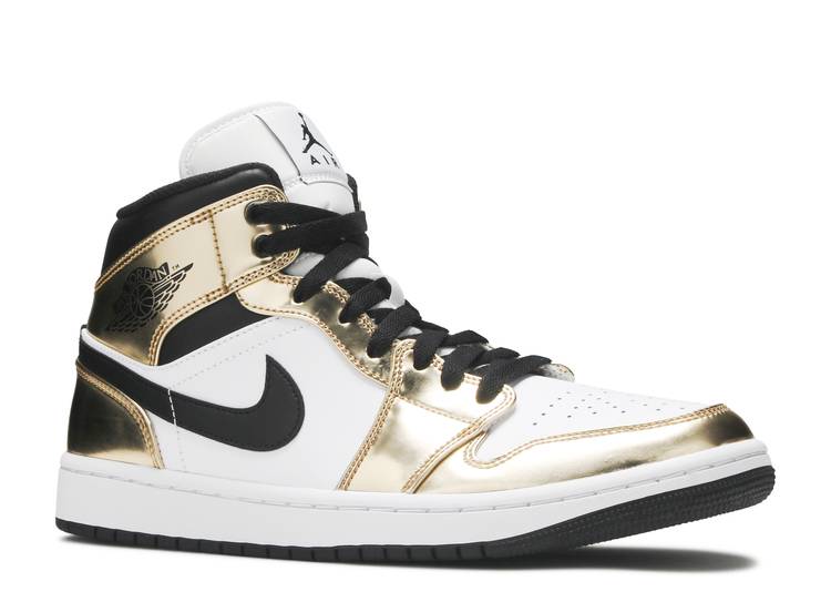 AIR JORDAN 1 MID SE 'METALLIC GOLD'