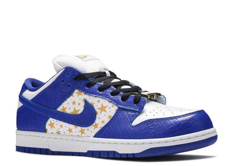 NIKE SB DUNK LOW OG QS X SUPREME 'HYPER ROYAL'