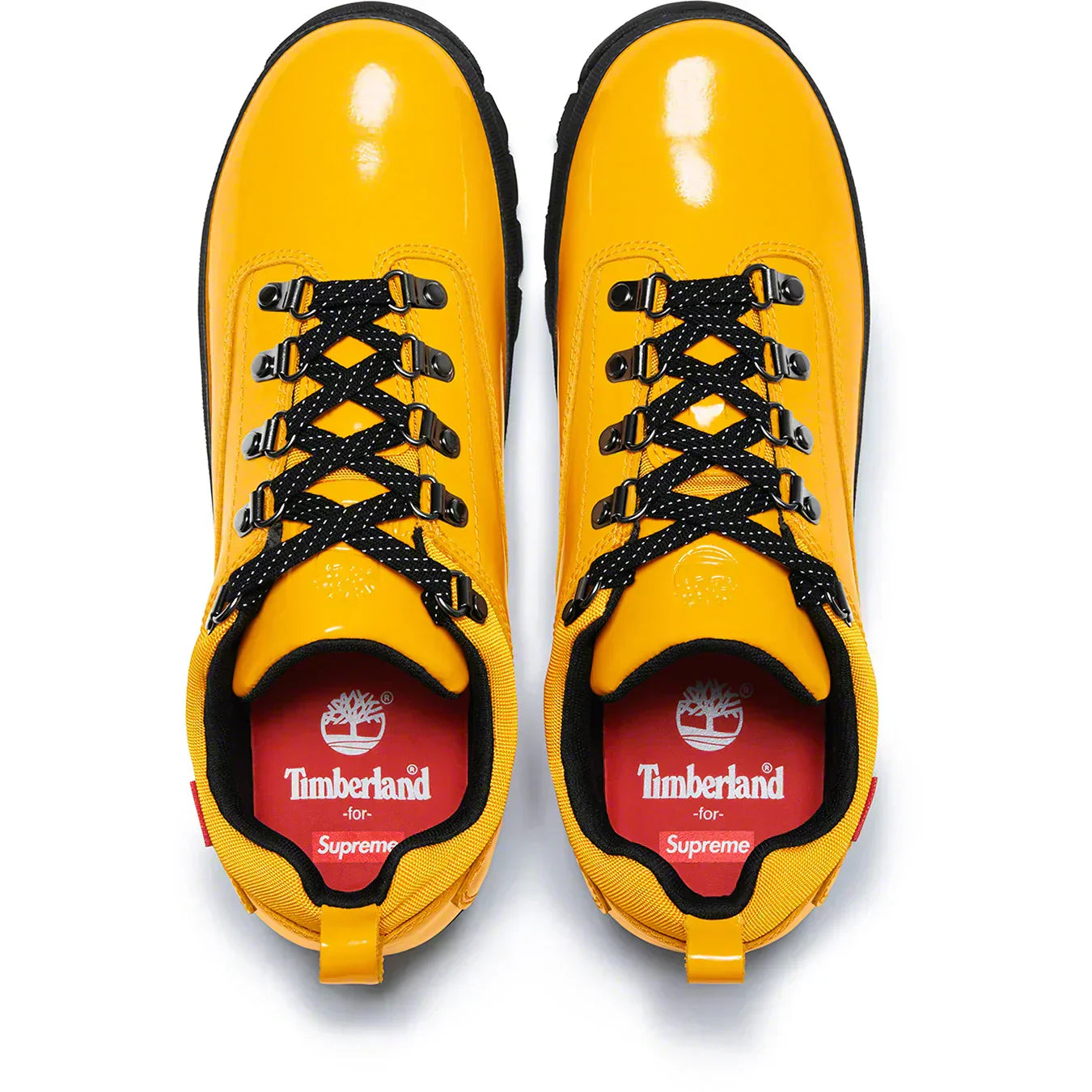 TIMBERLAND EURO HIKER LOW X SUPREME 'YELLOW BLACK'