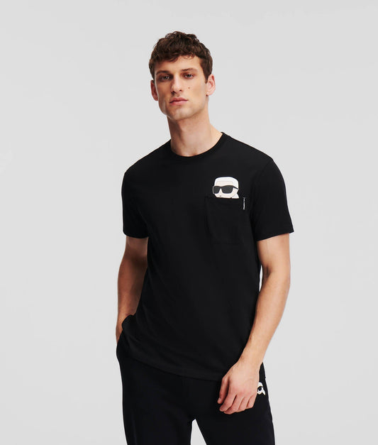 KARL LAGERFELD K/IKONIK POCKET T-SHIRT