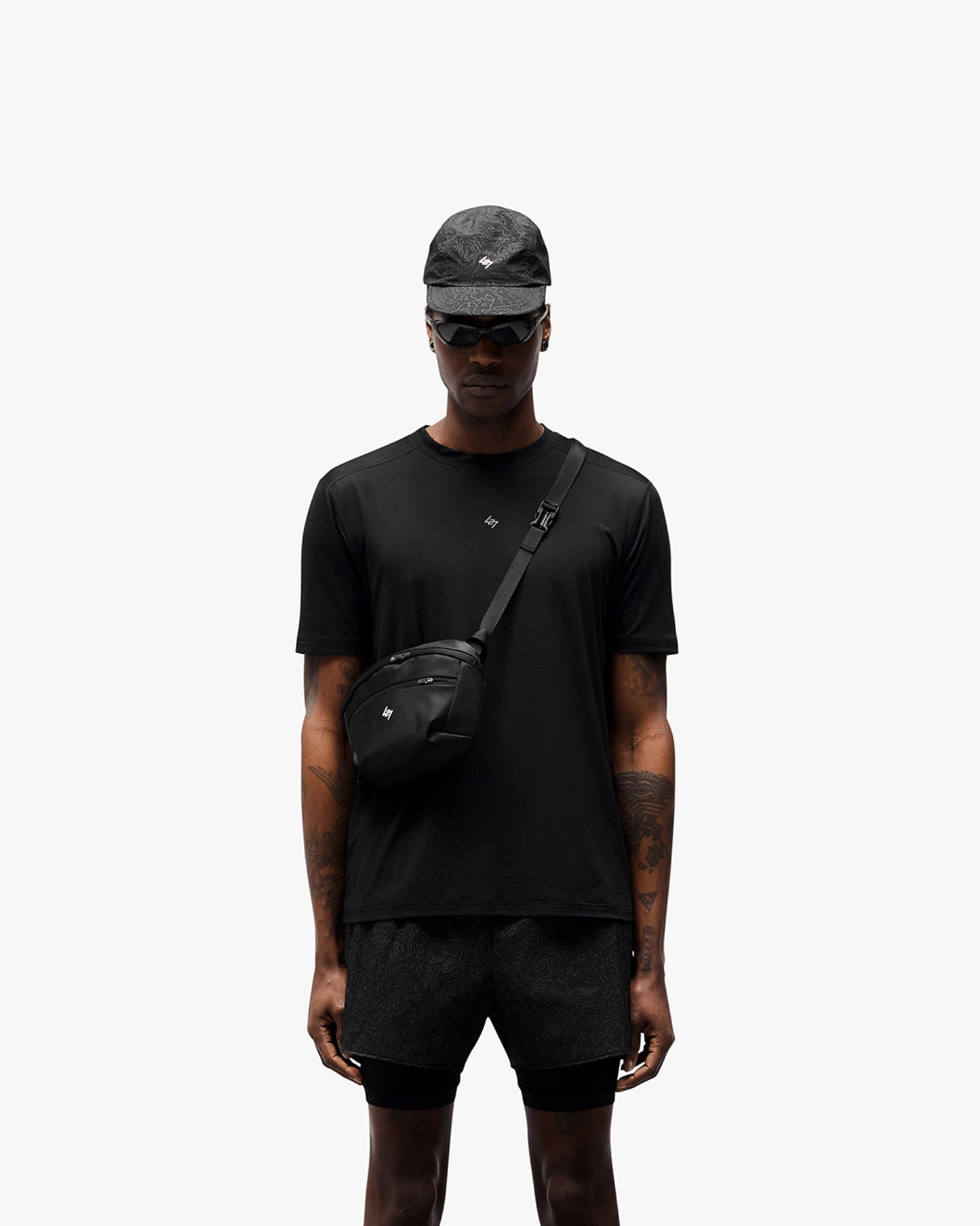 247 Contour Run T-Shirt - Black