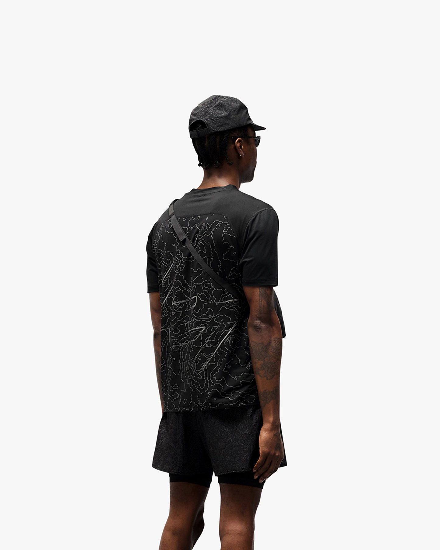 247 Contour Run T-Shirt - Black