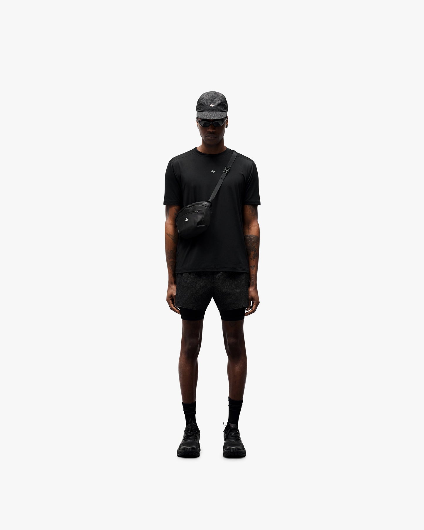 247 Contour Run T-Shirt - Black