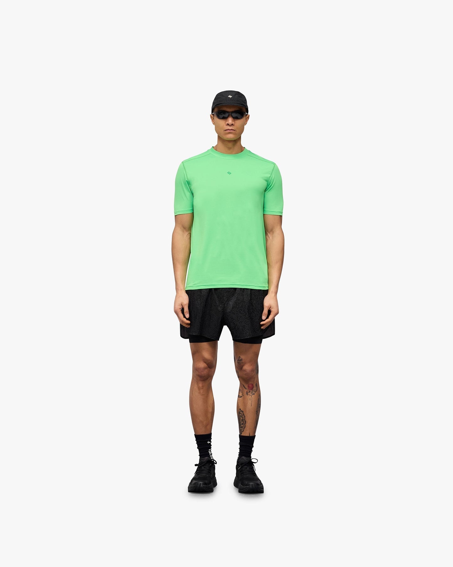 247 Contour Run T-Shirt - Speed Green