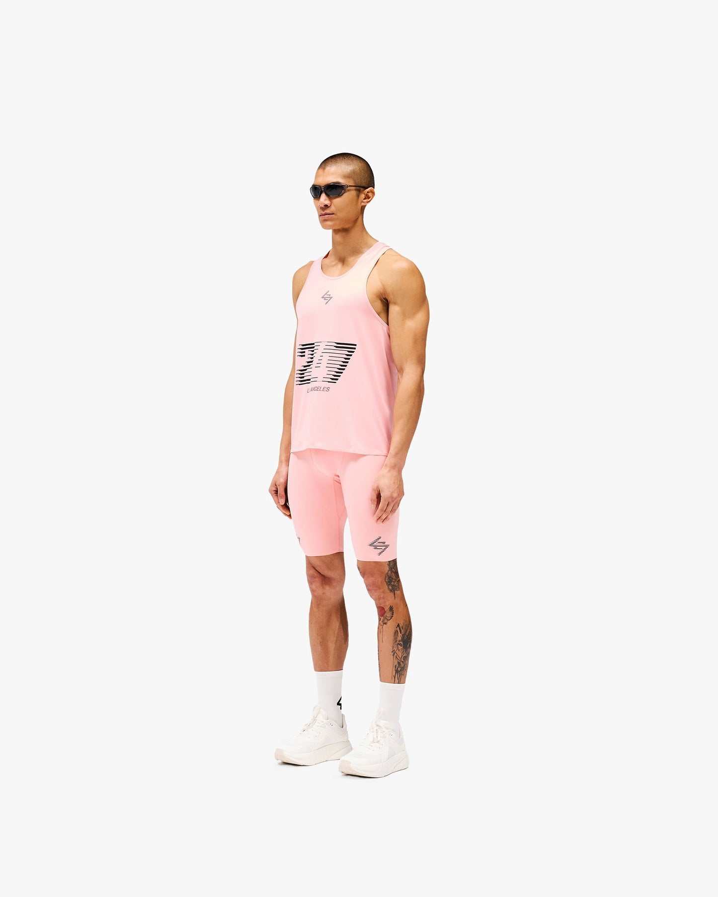 247 Los Angeles Singlet - Pink