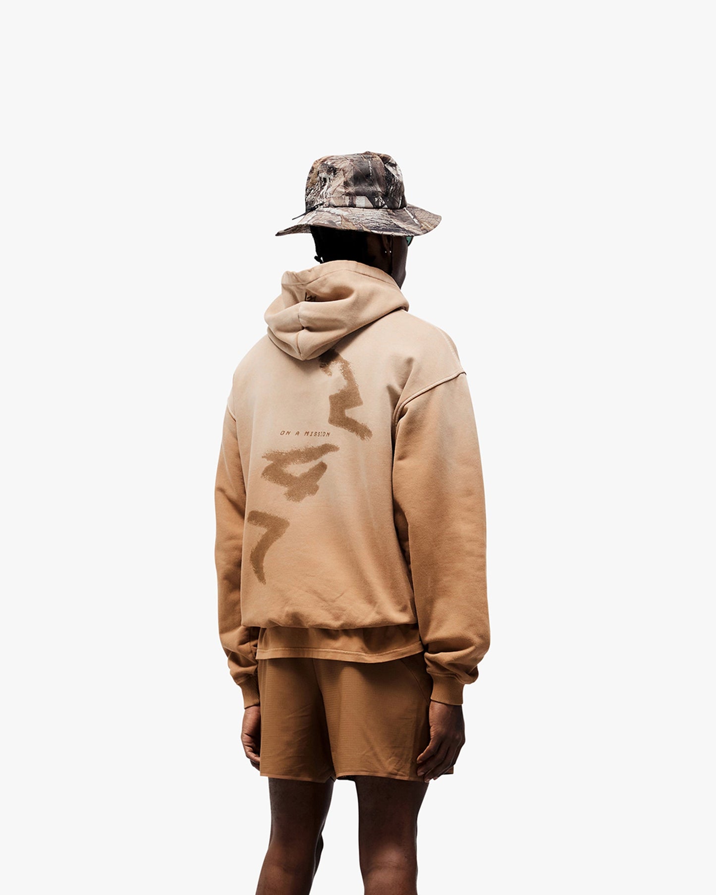 247 Motion Oversized Hoodie - Rust