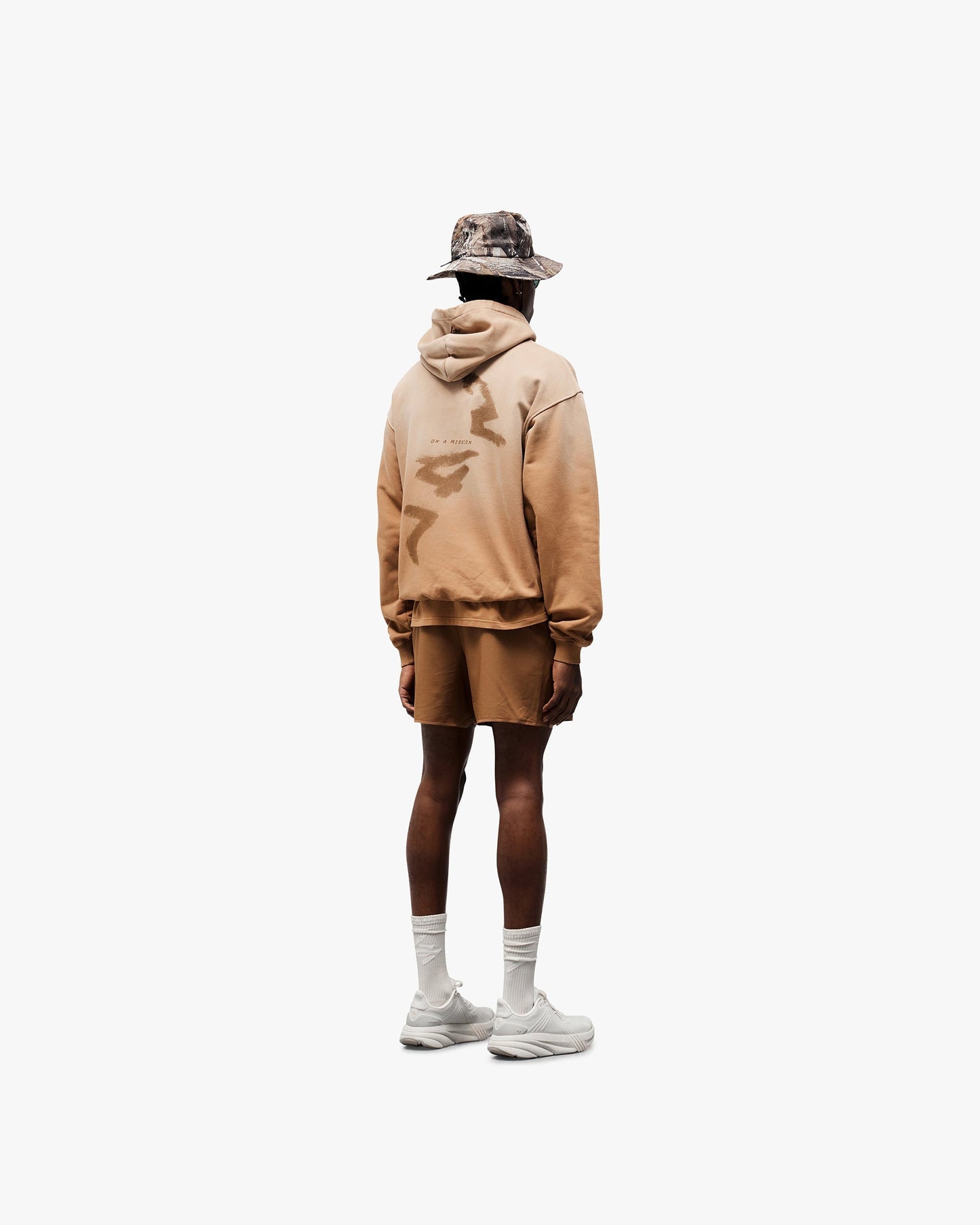 247 Motion Oversized Hoodie - Rust