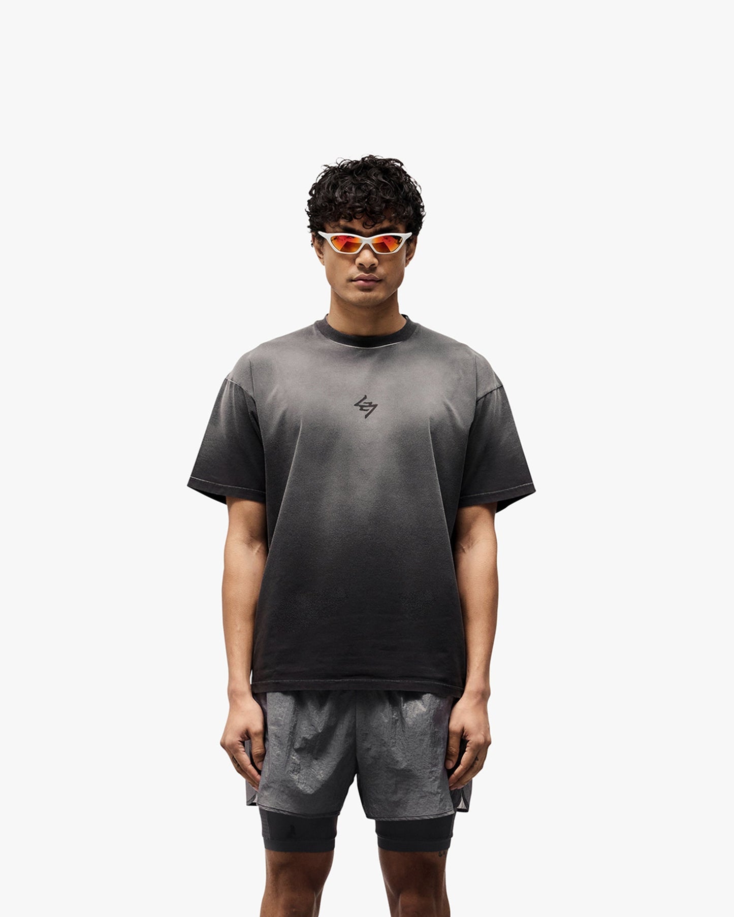 247 Motion Oversized T-Shirt - Aged Black