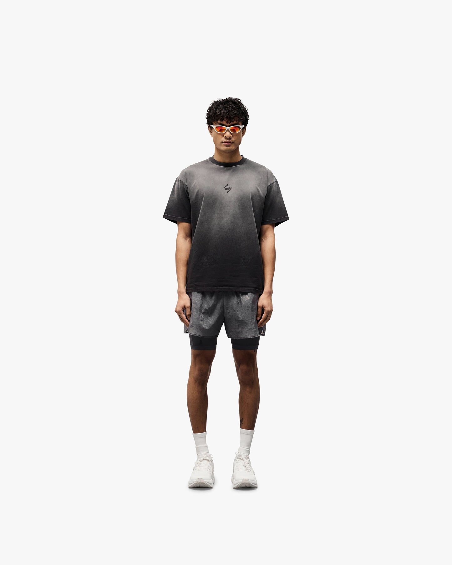 247 Motion Oversized T-Shirt - Aged Black