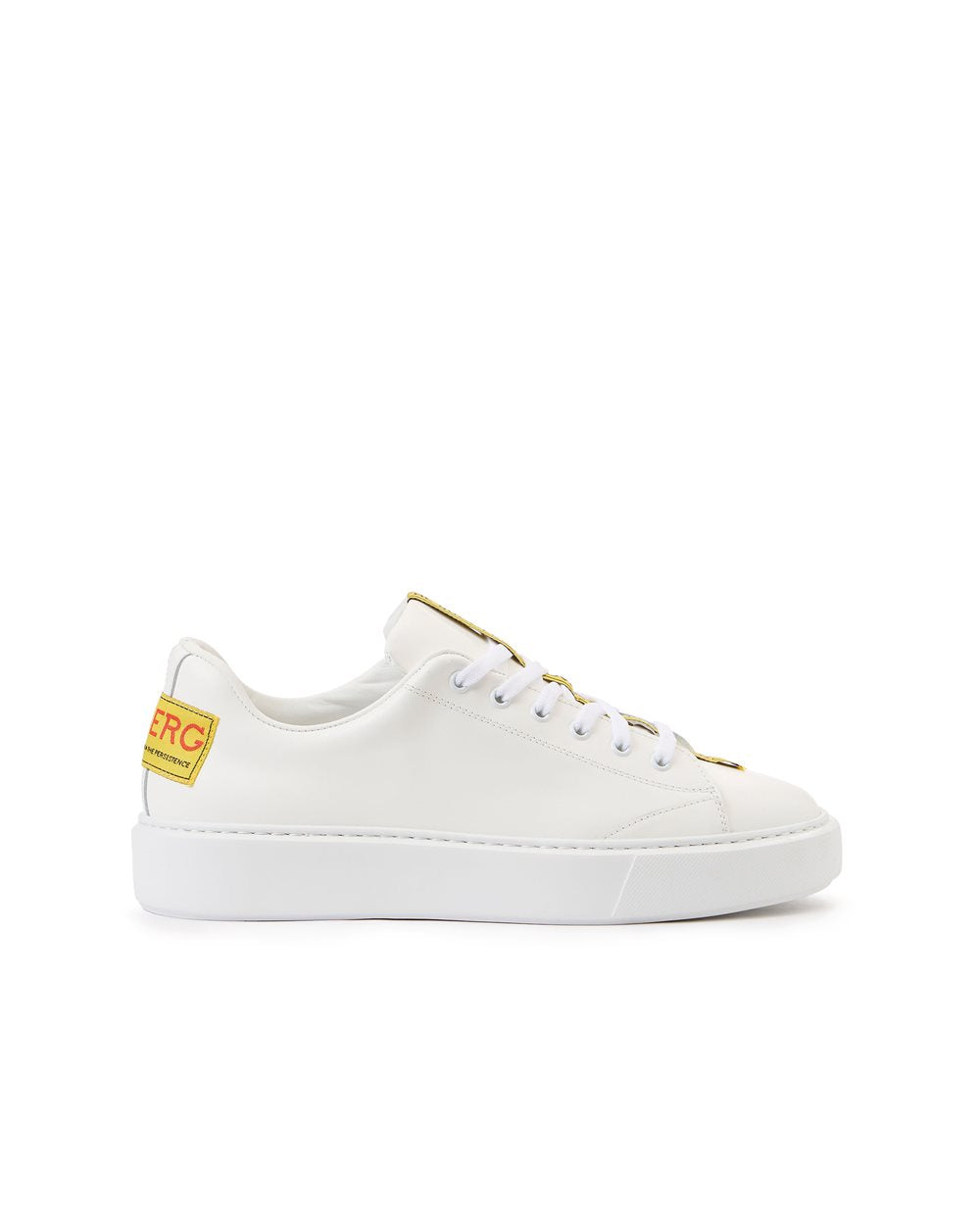 Iceberg Low-Top White Sneakers With XL Sole