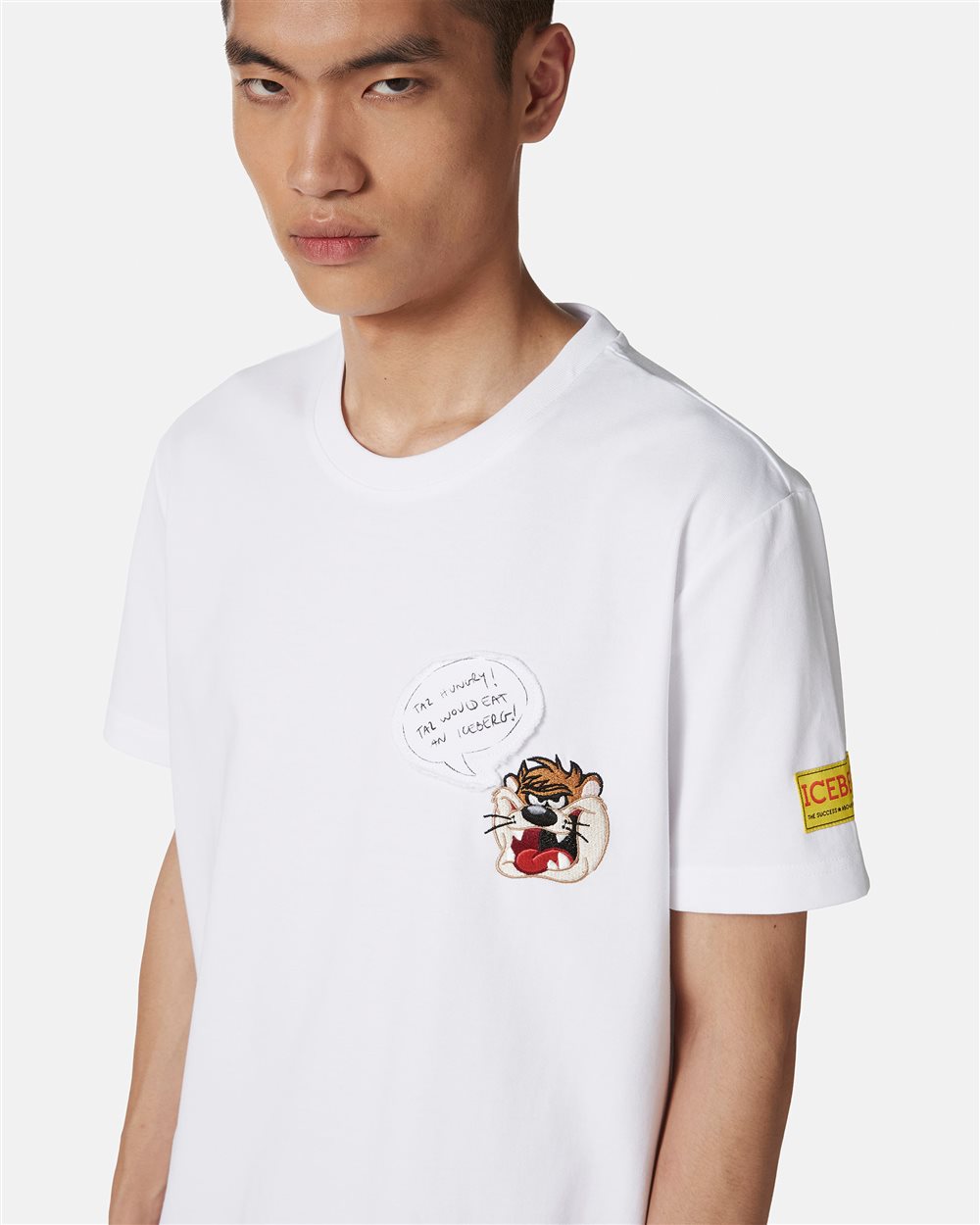 Iceberg Classic Regular Fit Cotton Jersey T-shirt