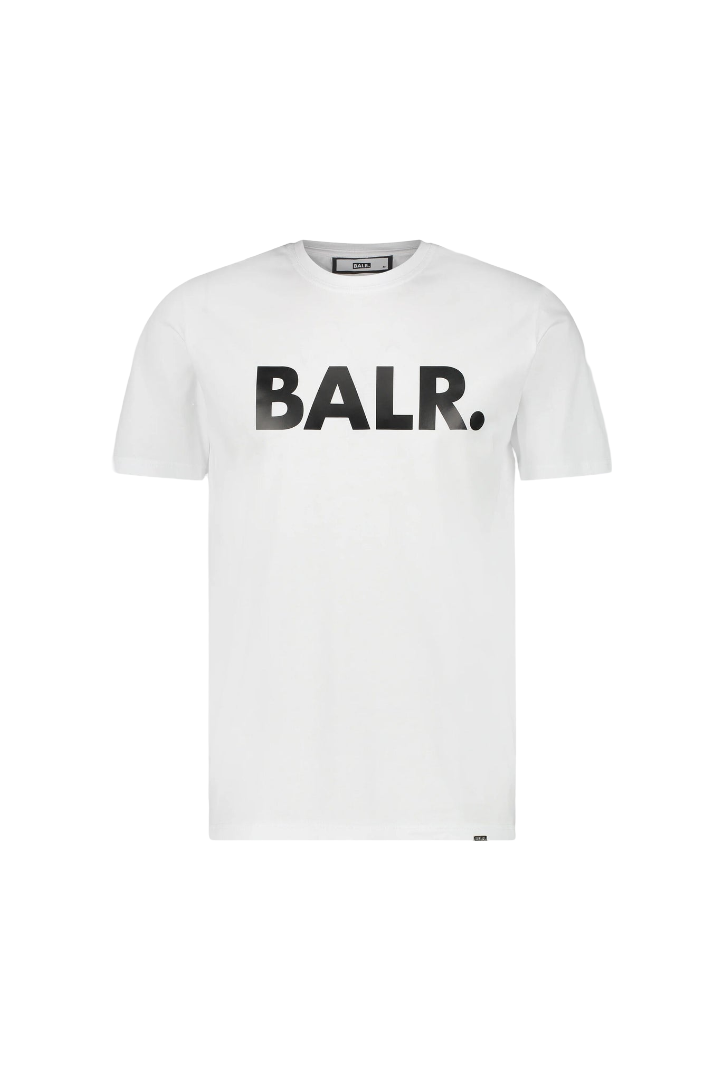BALR. FIT T-SHIRT BRIGHT WHITE