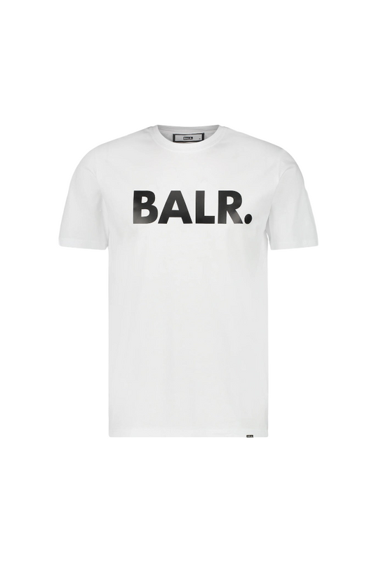 BALR. FIT T-SHIRT BRIGHT WHITE