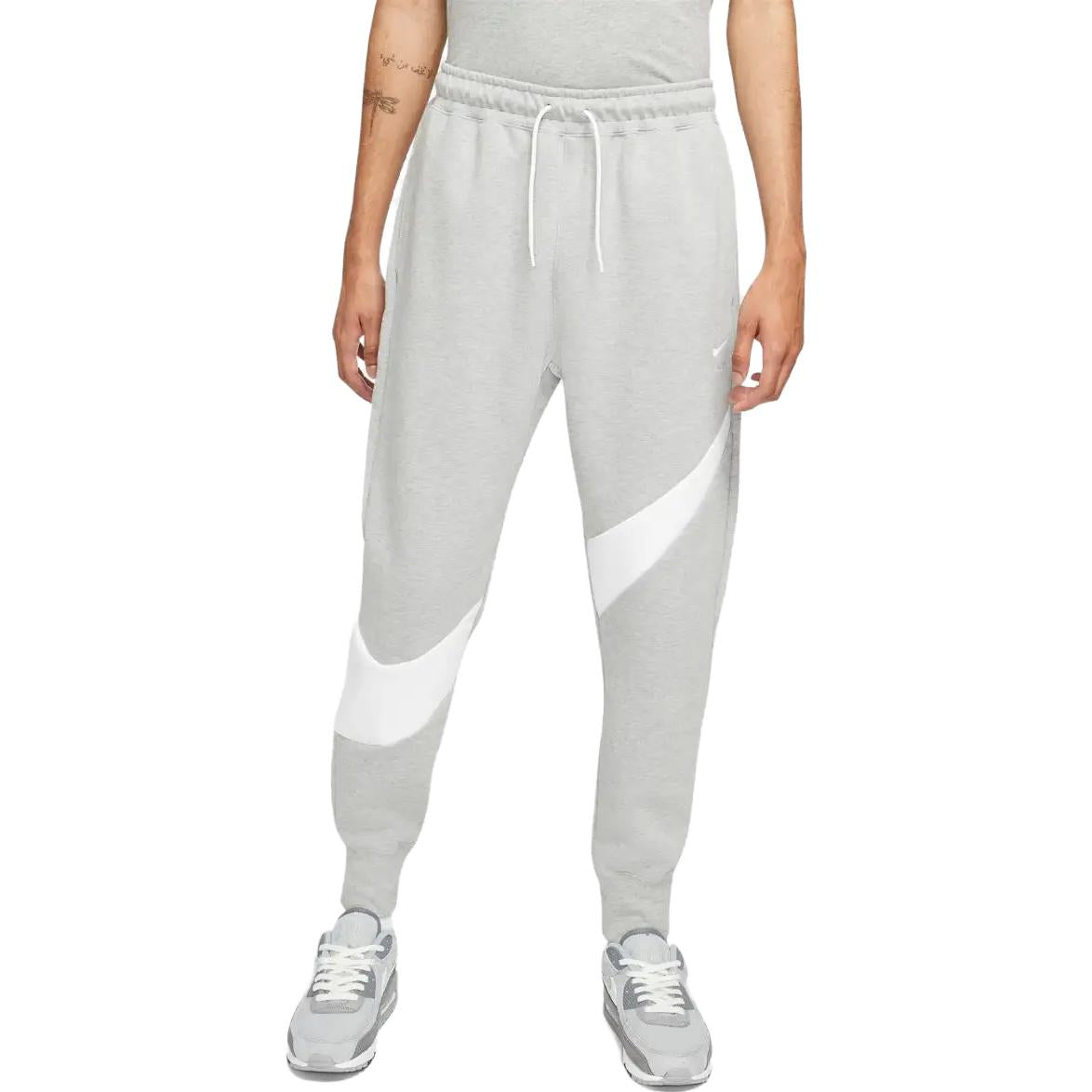 Nike Sportswear Swoosh Tech Fleece Pants 'Grey White' DH1023-063