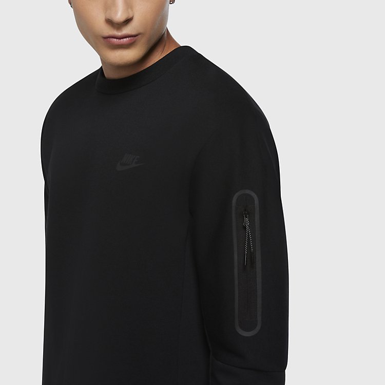 Nike Sportswear Tech Fleece Crew 'Black' CU4505-010