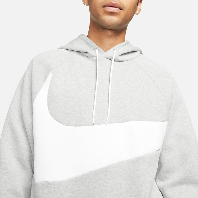 Nike Sportswear Swoosh Tech Fleece Pullover Hoodie 'Dark Grey Heather' DD8222-063