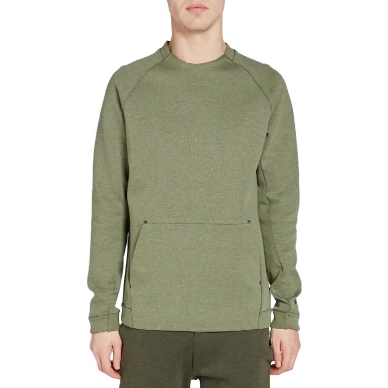 Nike Tech Fleece Plain Crew 'Palm Green Heather' 805140-387