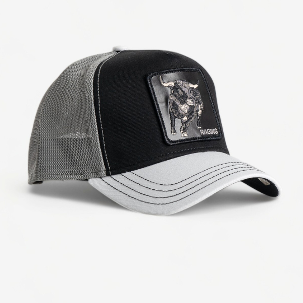 THE BULL TRUCKER - BLACK / WHITE