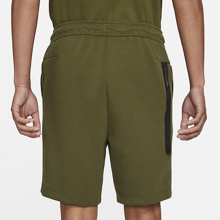 Nike Sportswear Tech Fleece Revival Shorts 'Olive Green' CU4503-326
