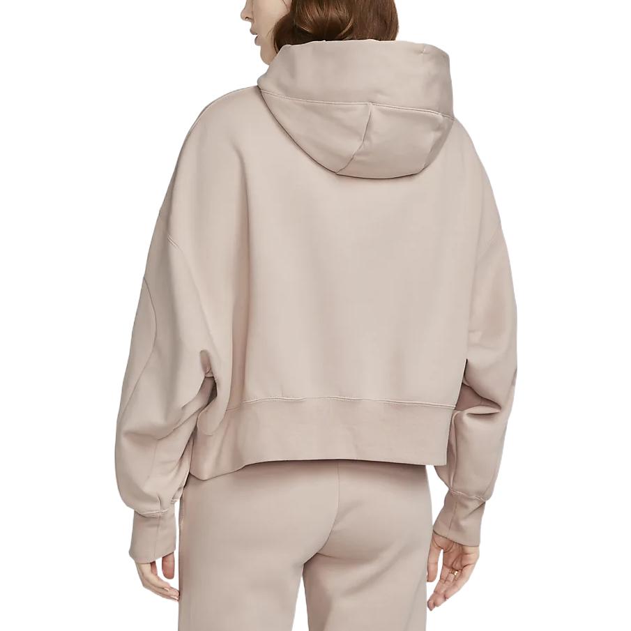 (WMNS) Nike Sportswear Tech Fleece Pullover Hoodie 'Light Brown' DR4974-601