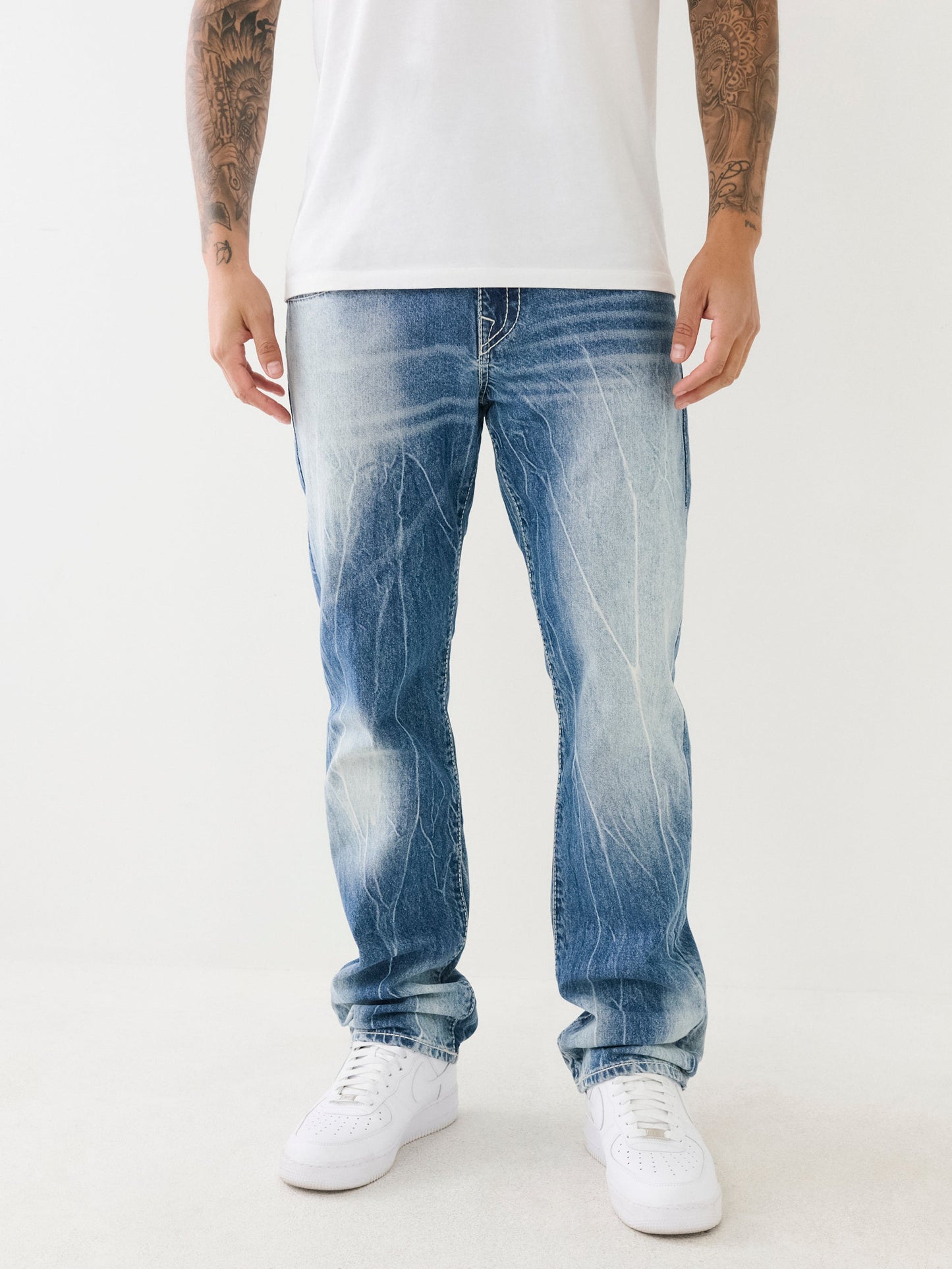 True Religion Ricky Blue Submarine Medium Wash