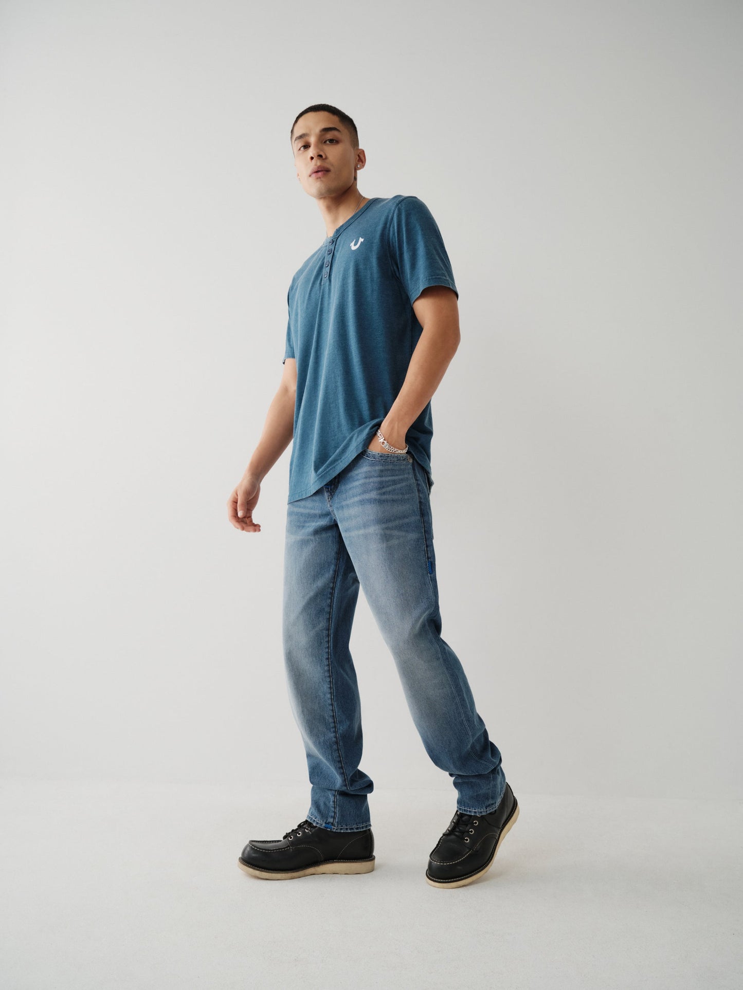 Geno Super T Stitch Slim Jean