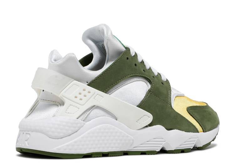 NIKE AIR HUARACHE LE X STUSSY "DARK OLIVE" 2021