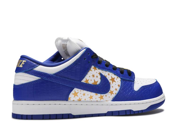 NIKE SB DUNK LOW OG QS X SUPREME 'HYPER ROYAL'