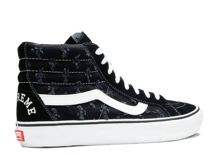 VANS SK8-HI X SUPREME 'BLACK HOLE PUNCH DENIM'