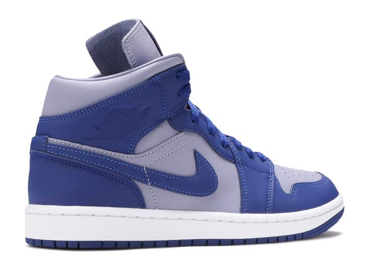 AIR JORDAN 1 MID SE 'IRON PURPLE DEEP ROYAL' WMNS