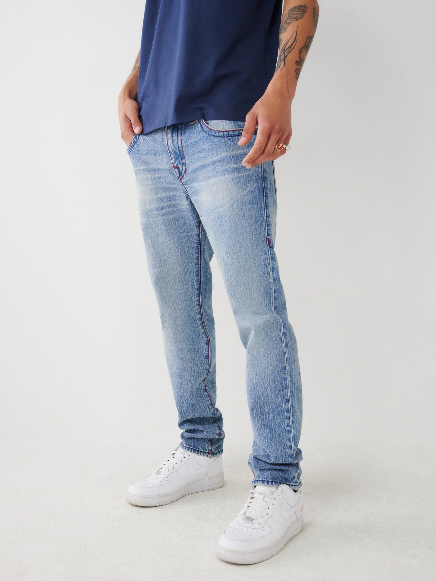 True Religion Jeans Rocco No Flap Orian Medium Wash