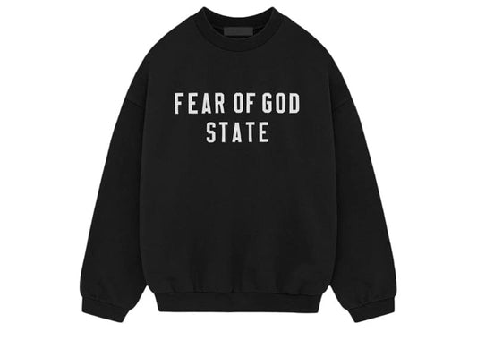 Fear of God Essentials Heavy Fleece Crewneck Black
