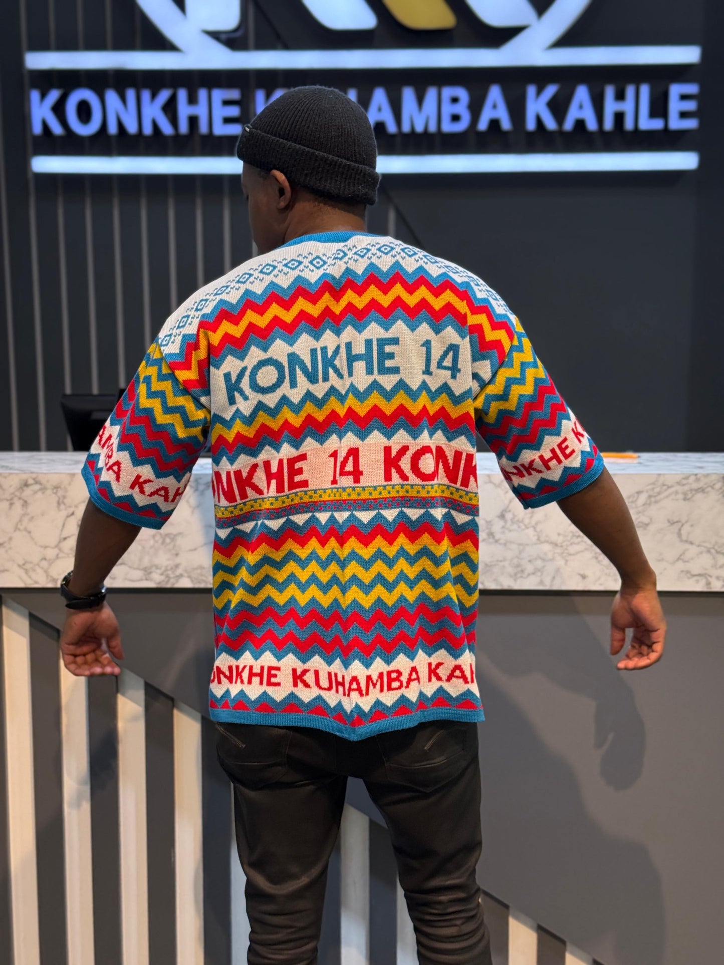 Konkhe 14 Colourful oversized Unisex Knitted T-shirts
