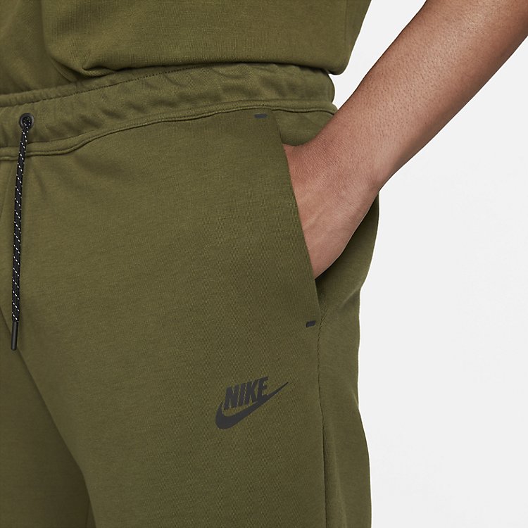 Nike Sportswear Tech Fleece Revival Shorts 'Olive Green' CU4503-326