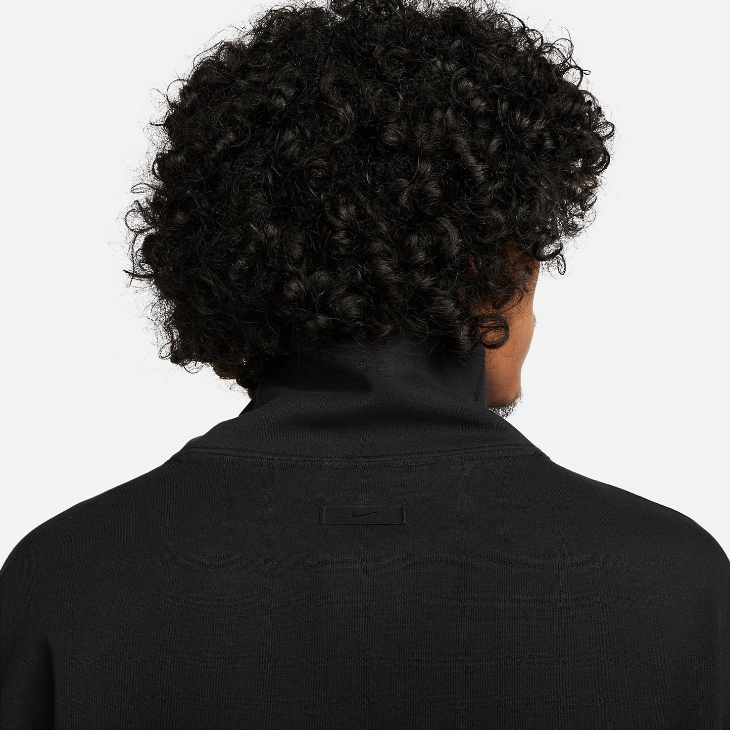 Nike Sportswear Tech Fleece Reimagined Oversized Turtleneck Sweatshirt 'Black' FB8170-010