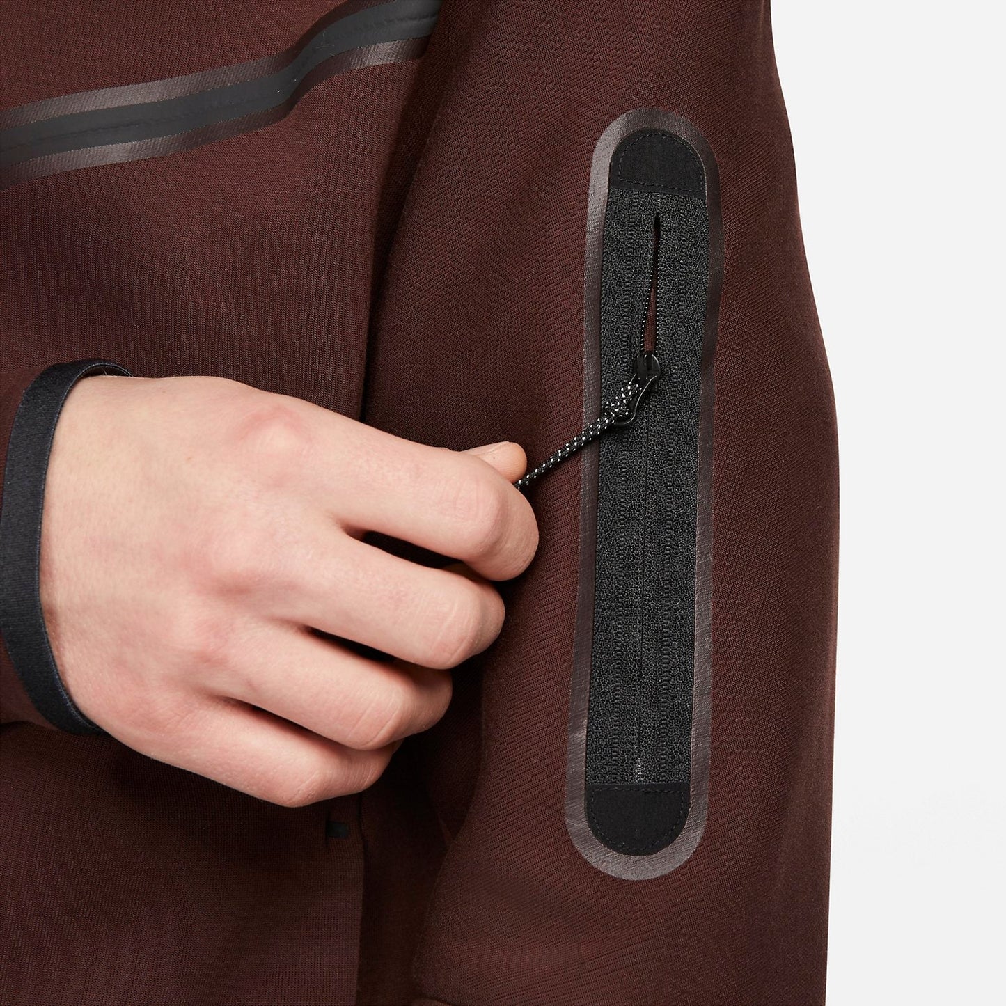 Nike Sportswear Tech Fleece Full-Zip Hoodie 'Earth Black' CU4489-227