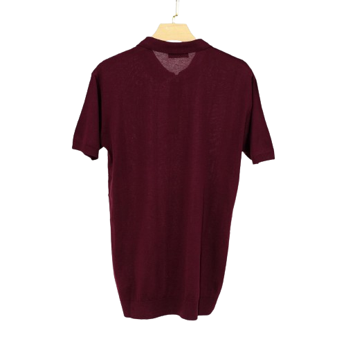 Solid Knit Polo Shirts