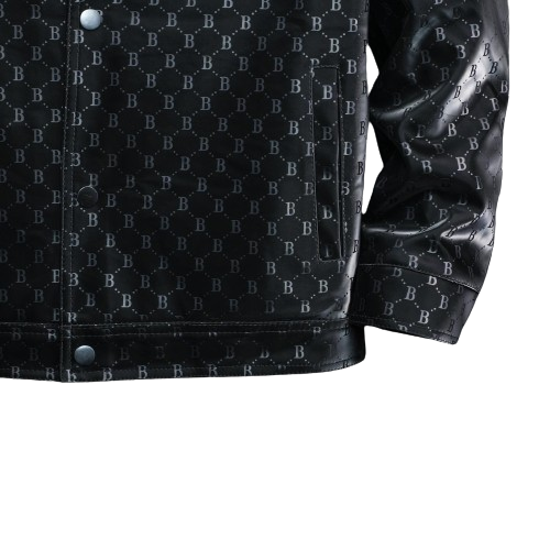 Black Casual Pocket Jacket