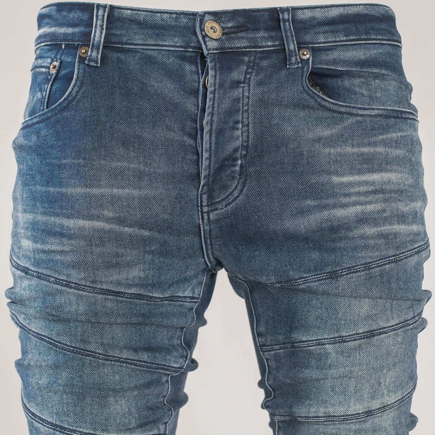 Men's Twisted Torque Skinny Denim Jeans