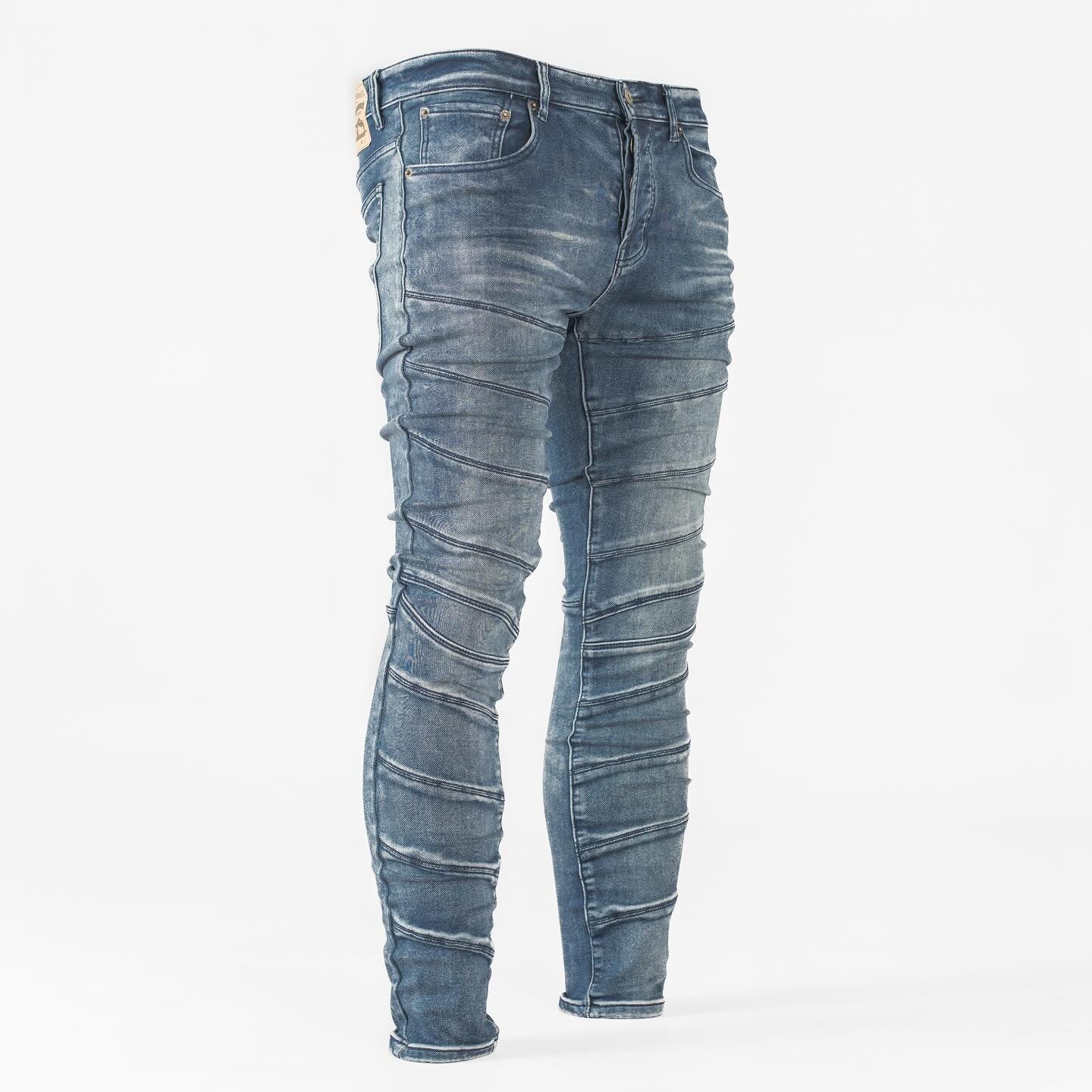 Men's Twisted Torque Skinny Denim Jeans